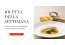 Crema di zucca gratinata con involtini di robiola