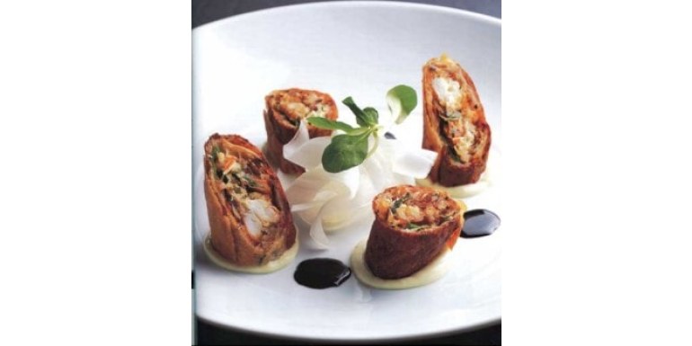 Involtini primavera con granchio - ricetta della settimana