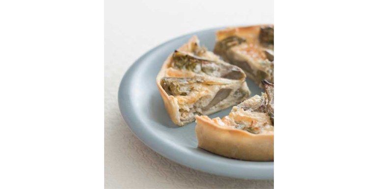 Quiche of artichokes "alla giudia" - recipe of the week
