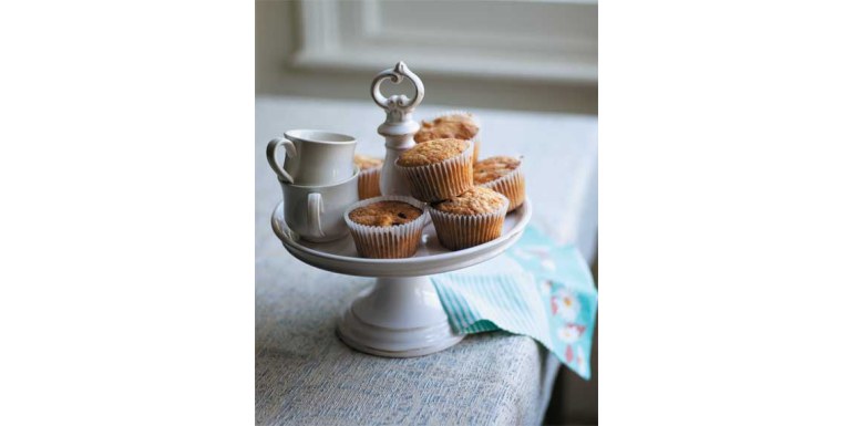 Muffin al cioccolato e patate dolci arrostite - ricetta della settimana