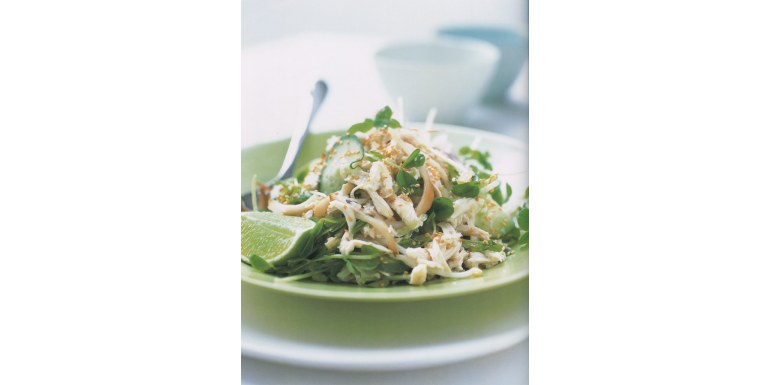 Insalata di pollo al cocco - ricetta della settimana