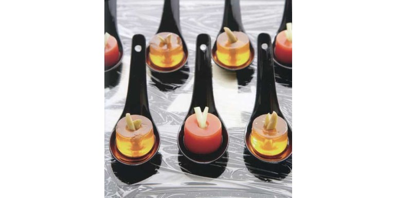 Gelatina di pomodoro & sedano e Gelatina di Spritz all’Aperol - ricetta della settimana