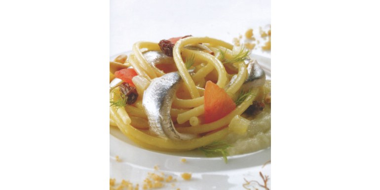 Bucatini con alici - ricetta della settimana
