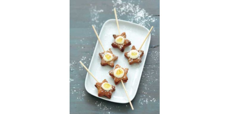 Stelle di Natale con ripieno all’arancia - ricetta della settimana