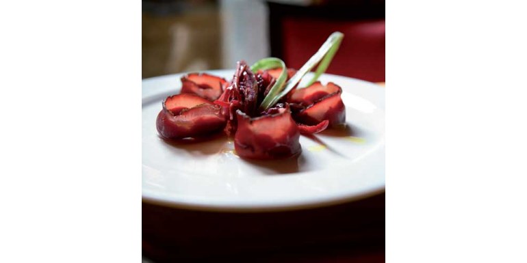 Agnolotti di Bresaola e ricotta con verdure in carpione - ricetta della settimana