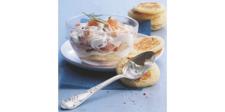 Tiramisù al salmone - ricetta della settimana