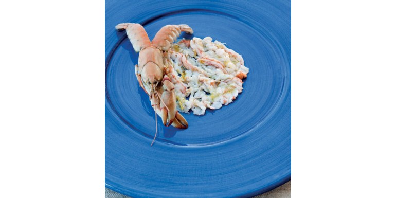 Carpaccio di gamberi di lago al gin tonic - ricetta della settimana