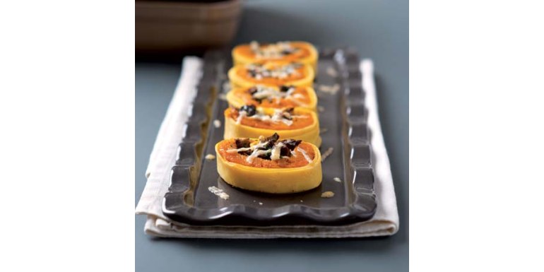 Rotolo con zucca e funghi - ricetta della settimana