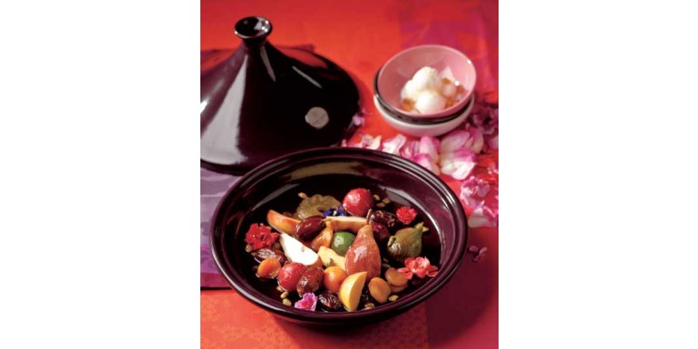Tajine di frutti passiti con glassa al miele - ricetta della settimana