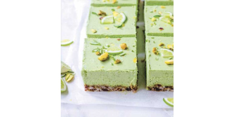 Quadrati al limone verde e spinaci - Ricetta della settimana