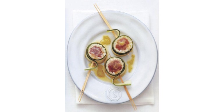 Maki con tonno marinato