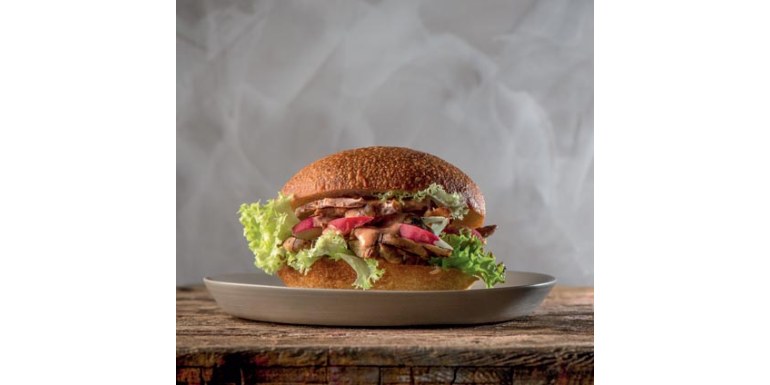 Hamburger di anatra alla rosa canina