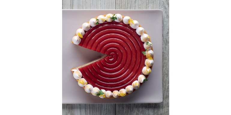 Crostata di fragole e aceto balsamico