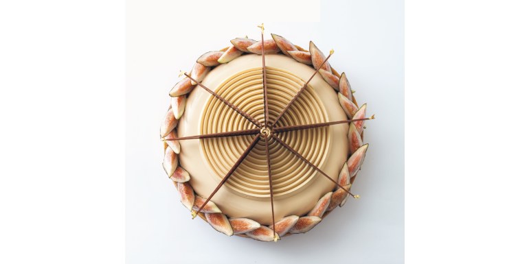 Crostata fico cioccolato confettura di latte