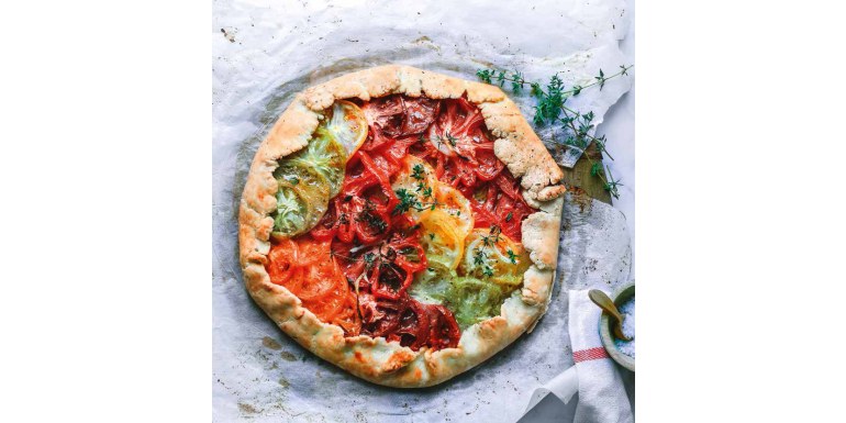 Crostata rustica di pomodori e senape