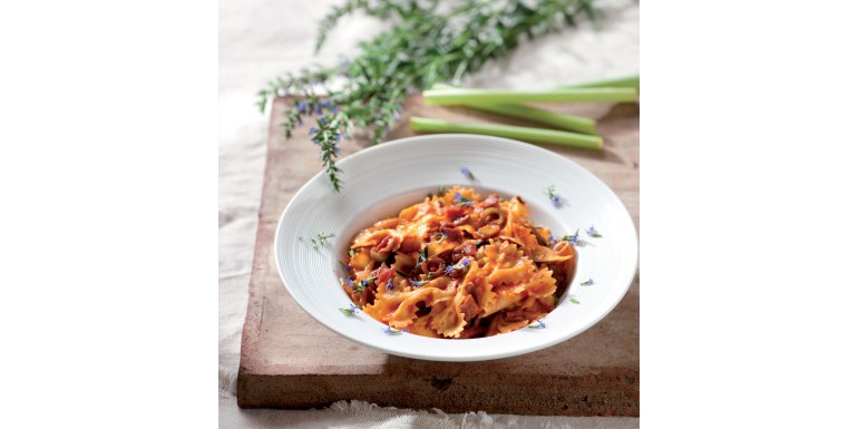 Farfalle all’angelica
