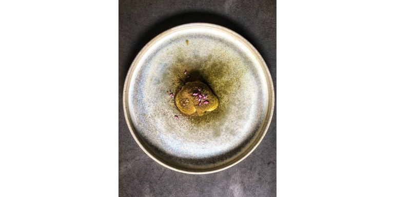 Lucioperca al vapore, erica, muschio e patate