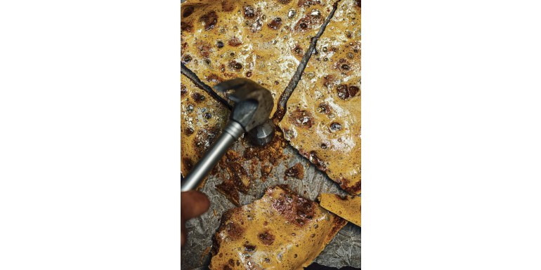 Croccante a nido d’ape piccante